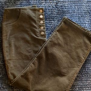 House of Harlow 1960 cotton blend corduroy pants